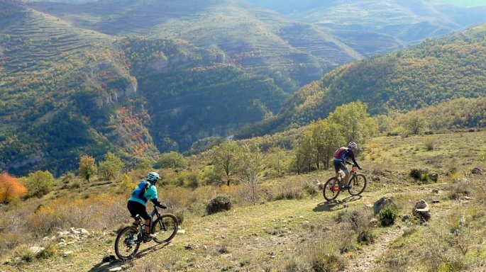ruta Enduro Mtb La Rioja perfil-luezas-trevijano 2