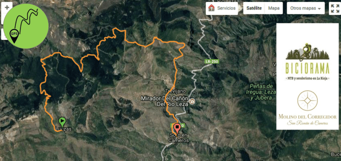 track ruta enduro mtb luezas trevijano