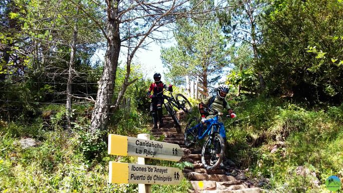 La Raca ruta mtb Pirineo